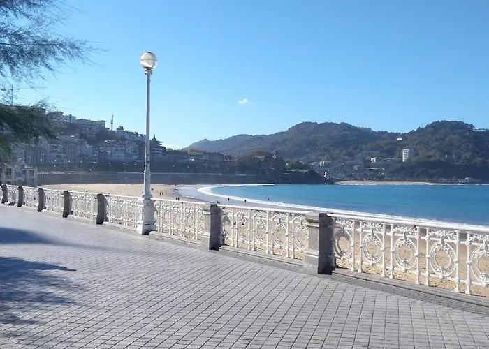 Frente A La Concha Con Terraza- Marina 4 Lejlighed San Sebastián